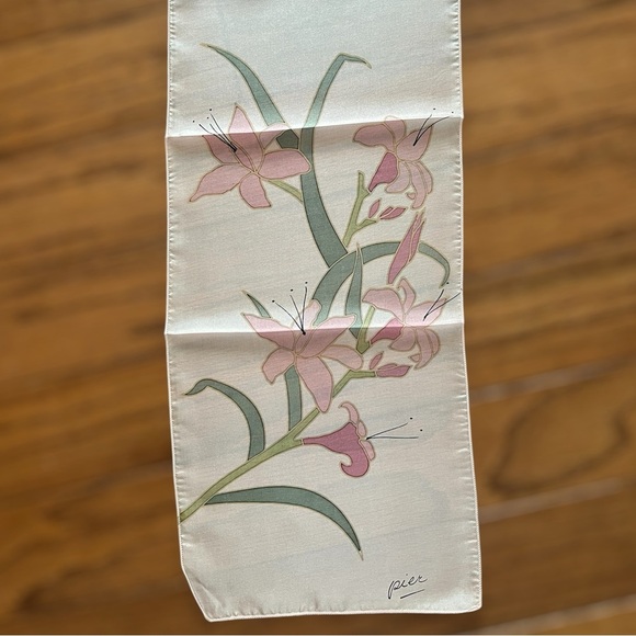 Hand Painted Silk Scarves Set of 3 - Picture 8 of 8